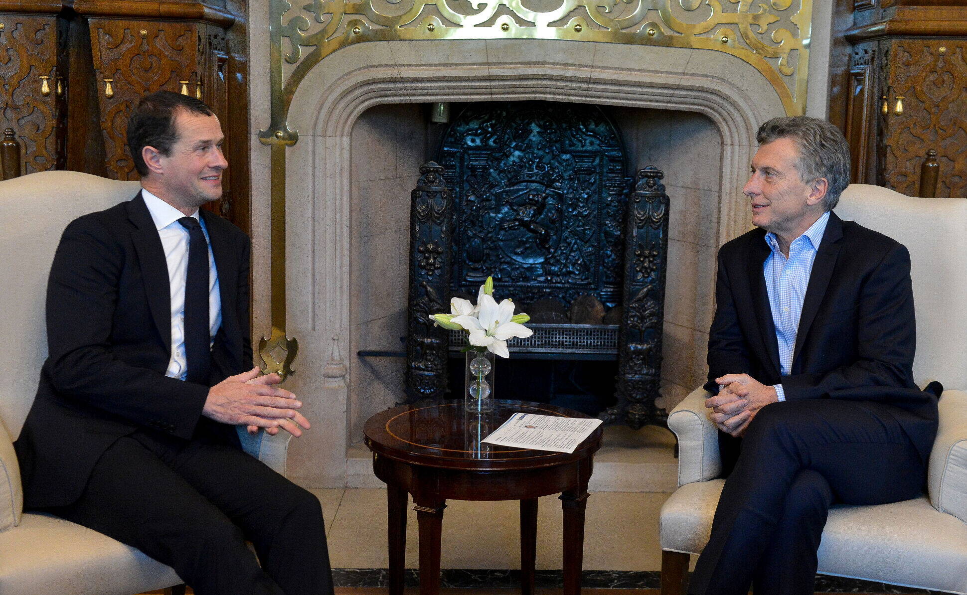 Empresa de servicios petroleros le anunció al Presidente una inversión de US$ 390 millones