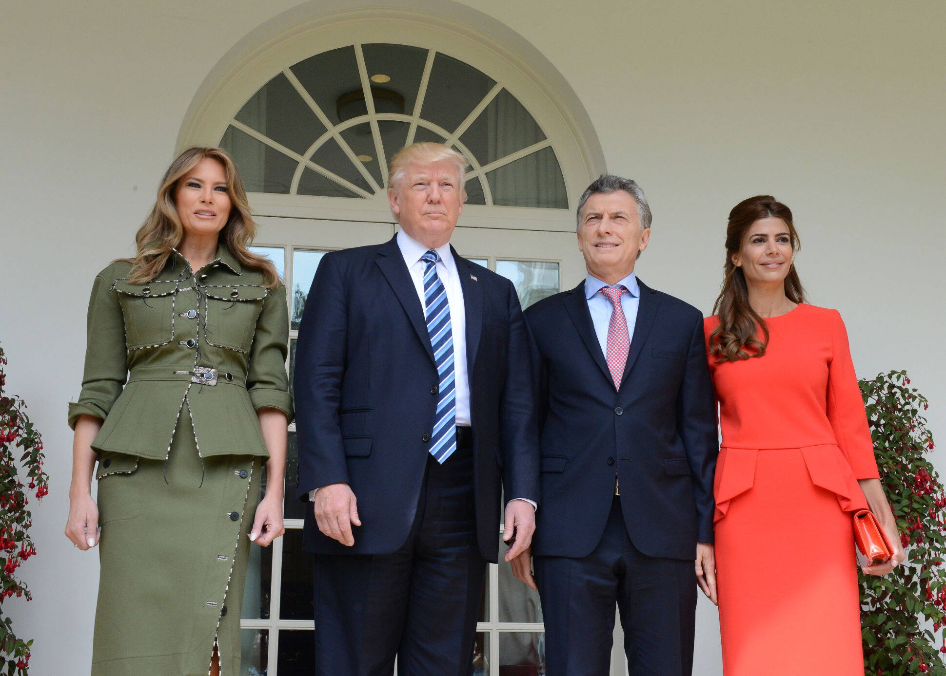 Macri fue recibido por el presidente de los Estados Unidos