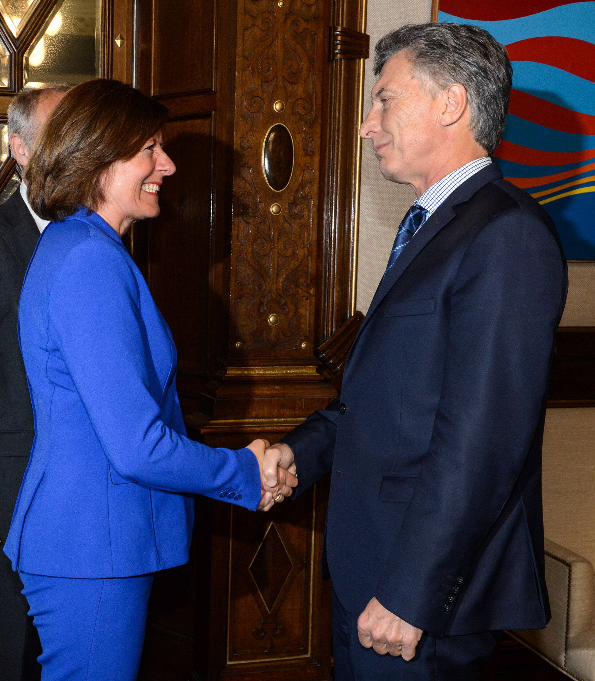 Macri recibió a la Presidenta del estado alemán de Renania-Palatinado