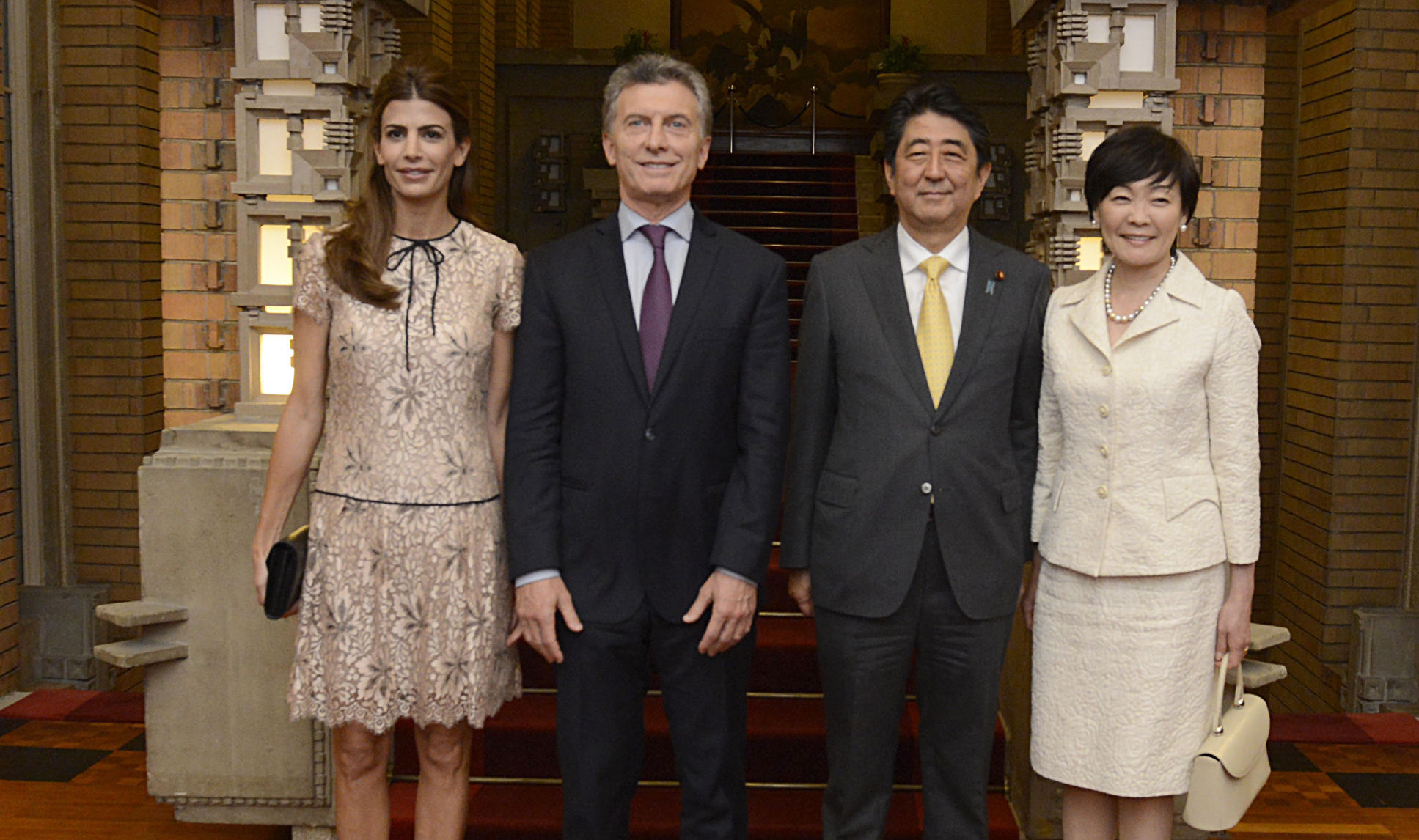 Juliana Awada se reunió con la Primera Dama de Japón