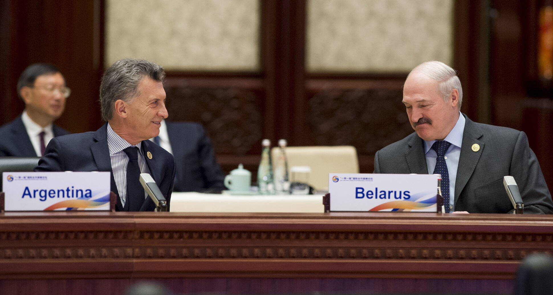 El Presidente expuso en el foro “Una Franja y una Ruta para la Cooperación Internacional”