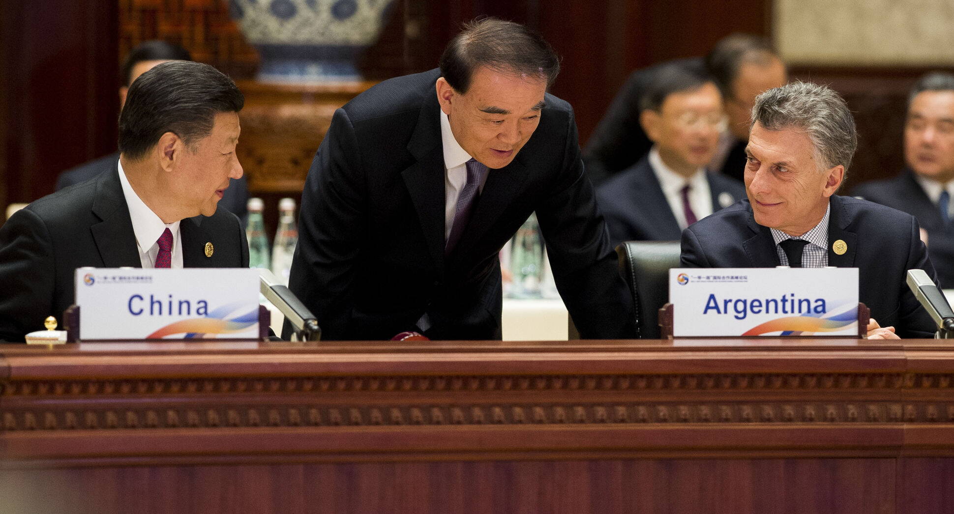 El Presidente expuso en el foro “Una Franja y una Ruta para la Cooperación Internacional”