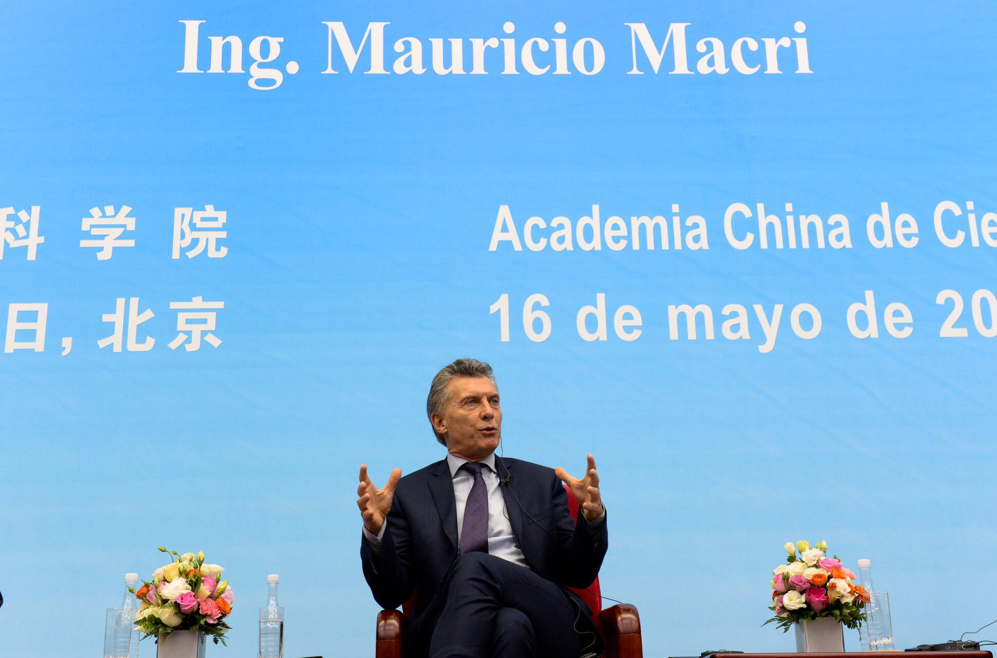 Macri: Tenemos la tarea de profundizar el proceso de paz en el mundo