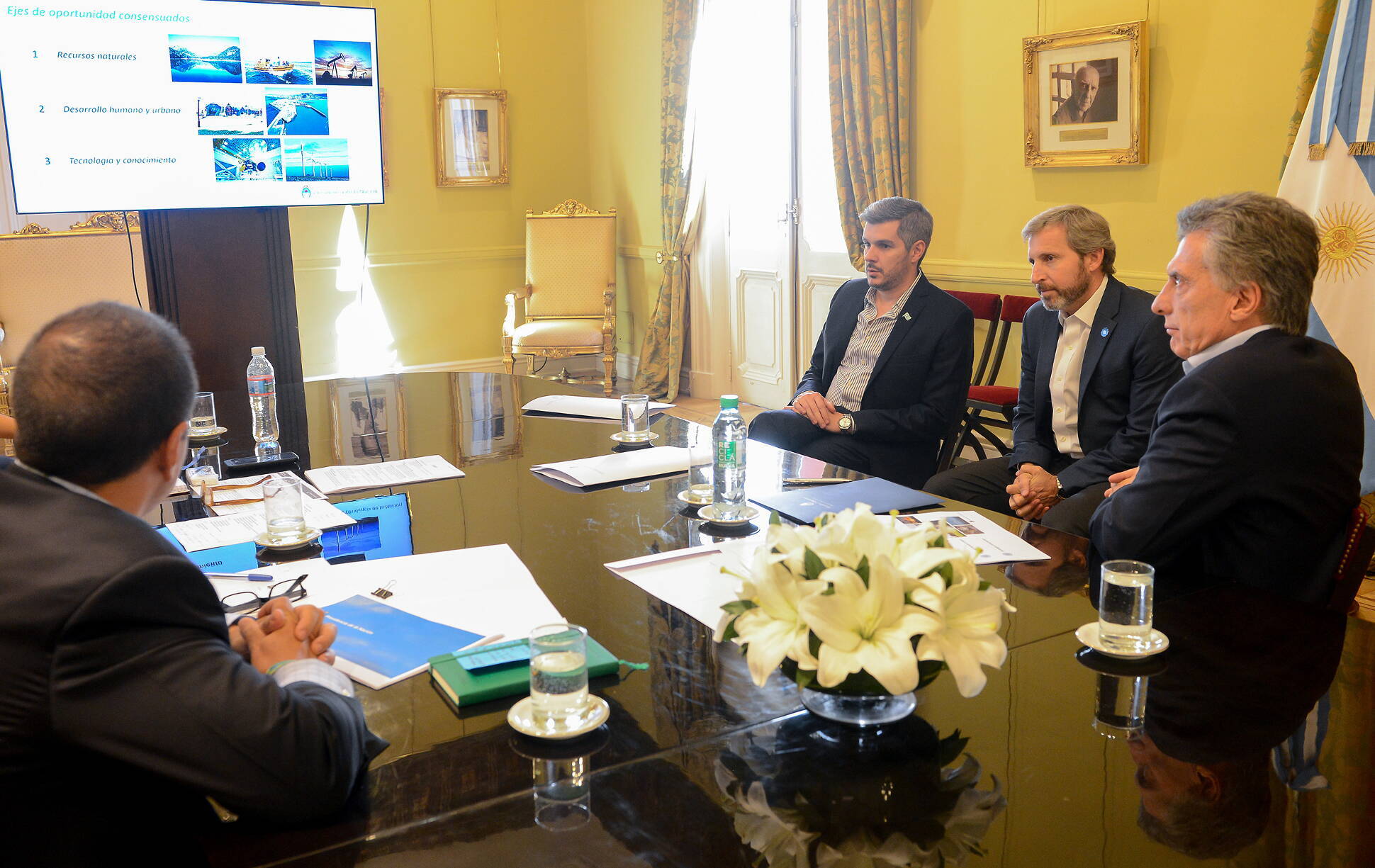 El Presidente encabezó la primera reunión de seguimiento del Proyecto Patagonia