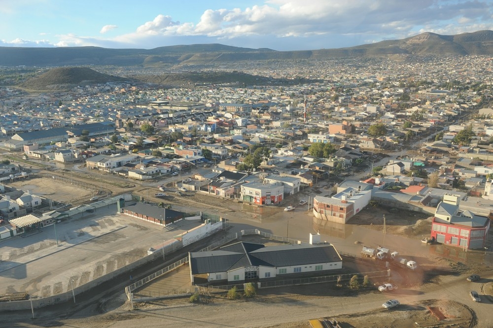 El Gobierno puso en marcha un plan para reconstruir Comodoro Rivadavia