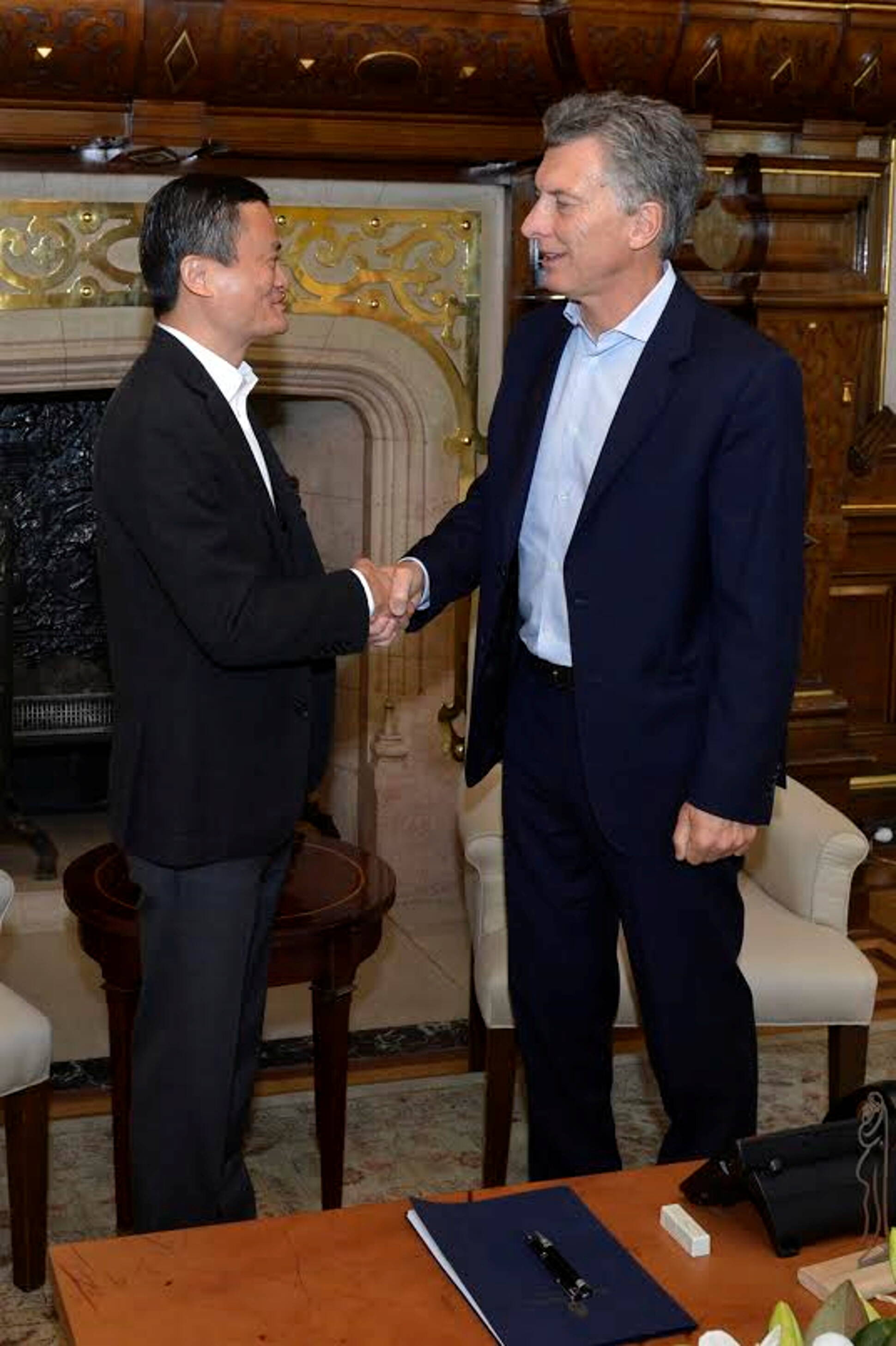 Macri recibió al empresario chino Jack Ma, fundador y presidente de Alibaba
