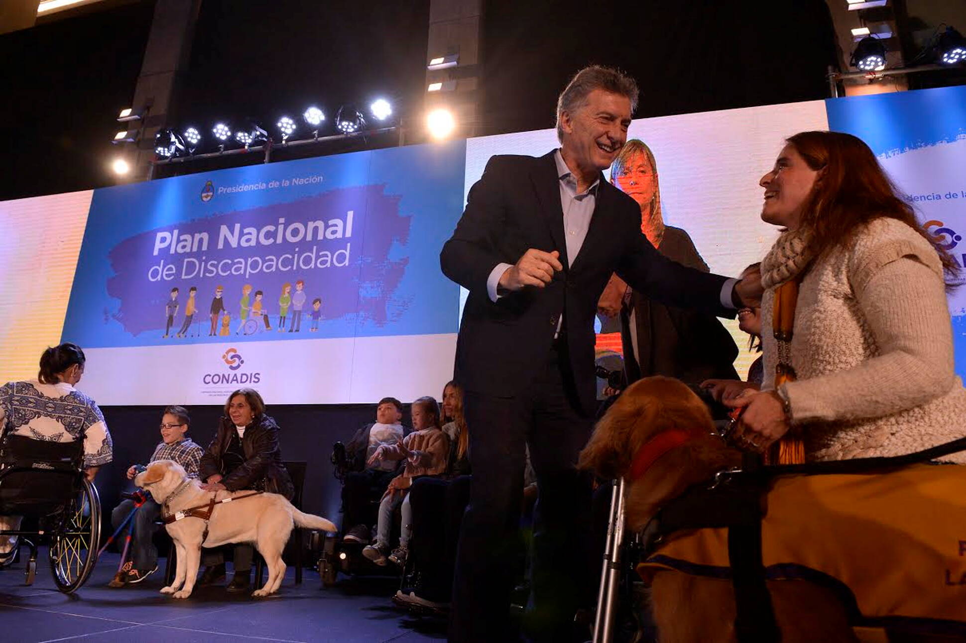 El presidente Macri presentó el Plan Nacional de Discapacidad