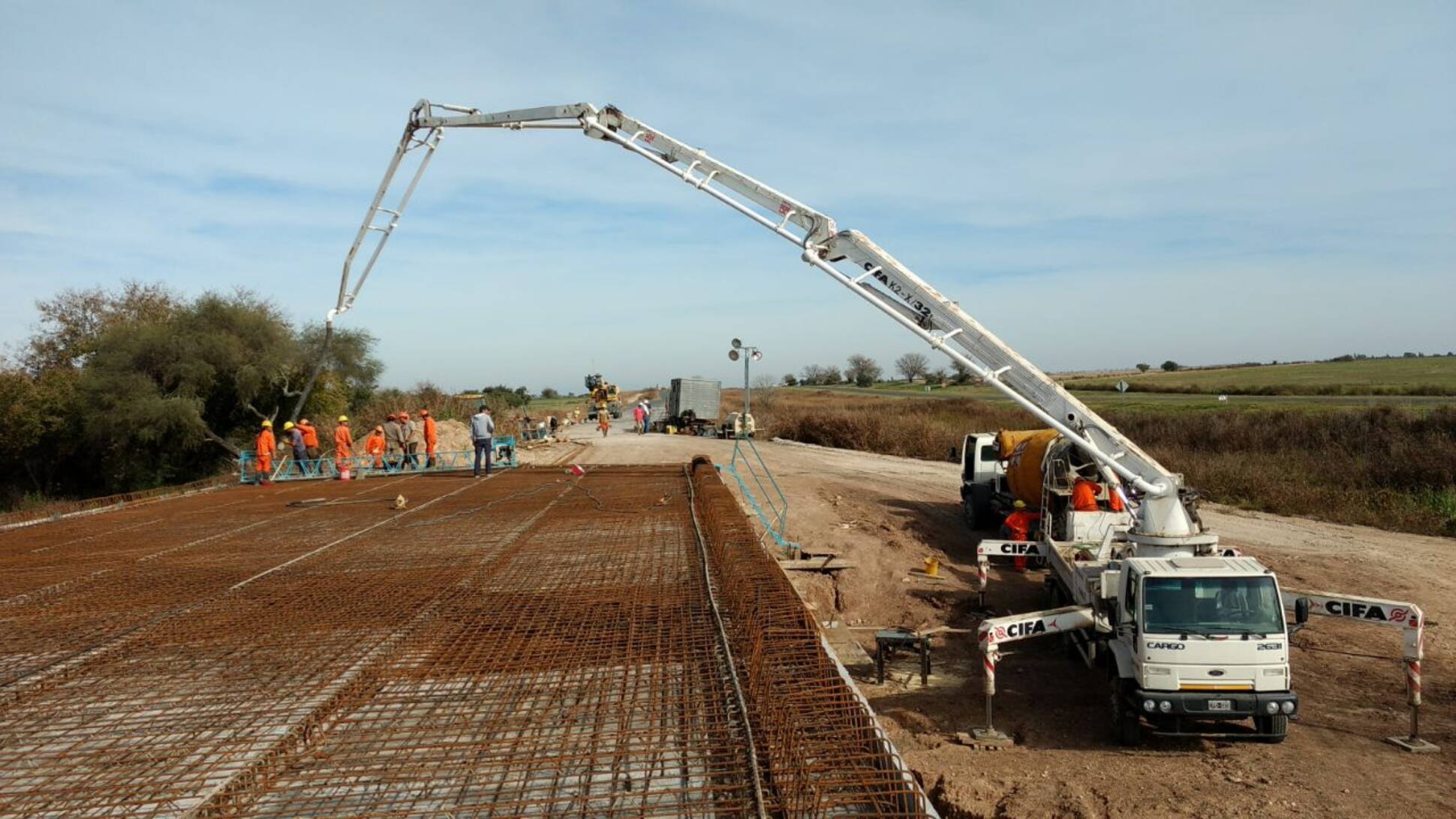 Vialidad construye un puente en la localidad entrerriana de Viale