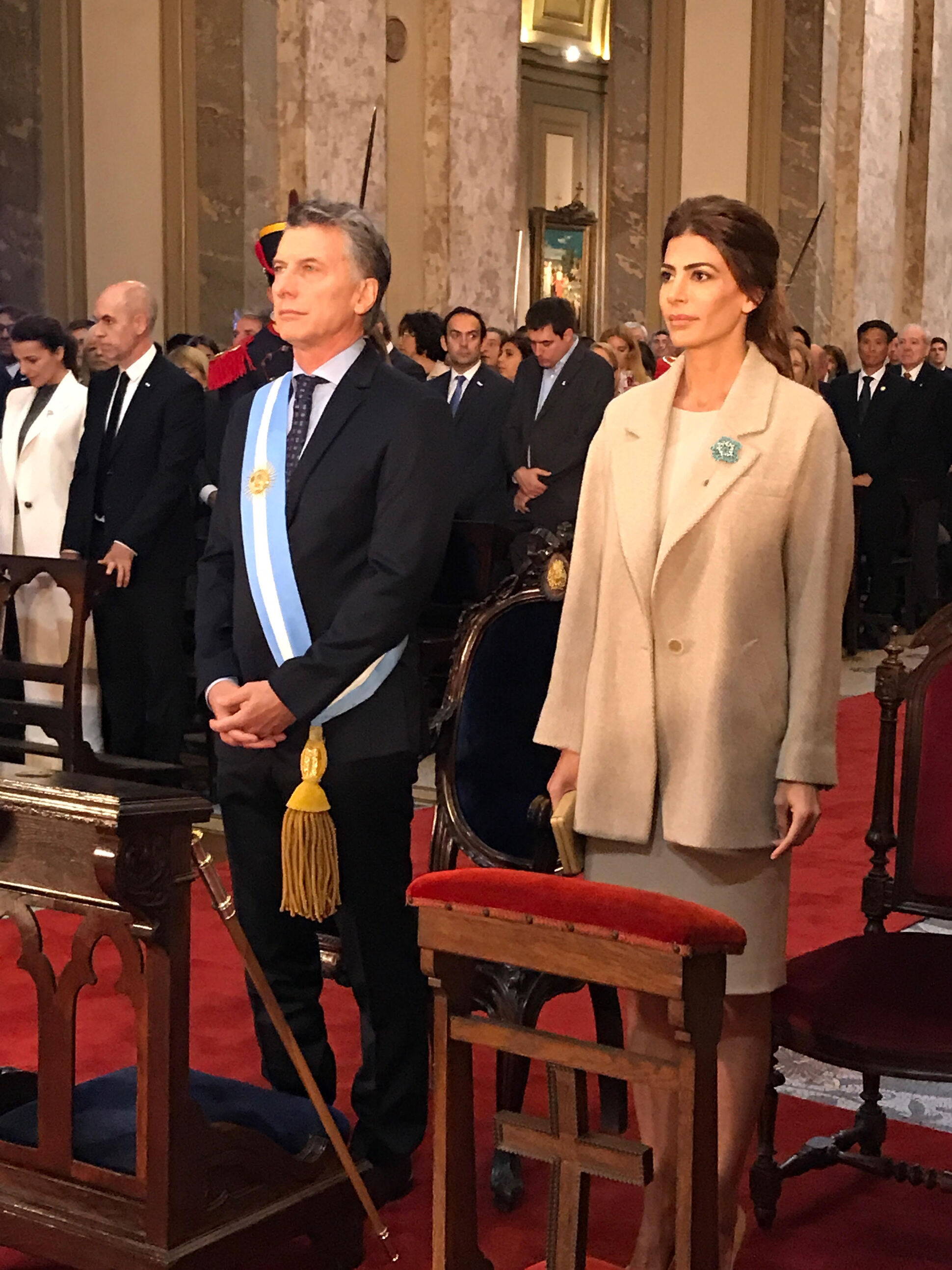 El Presidente asistió al Te Deum en la Catedral por el 25 de Mayo