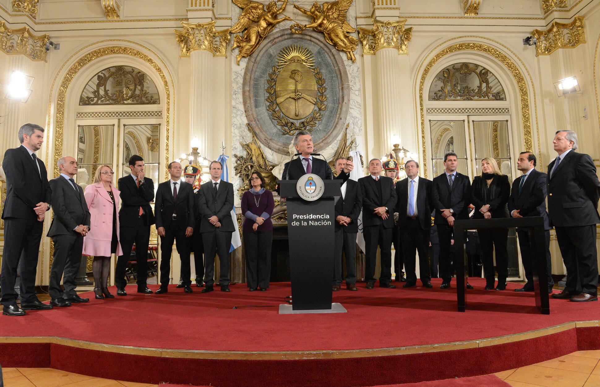 El presidente Macri presentó el Acuerdo Federal Minero