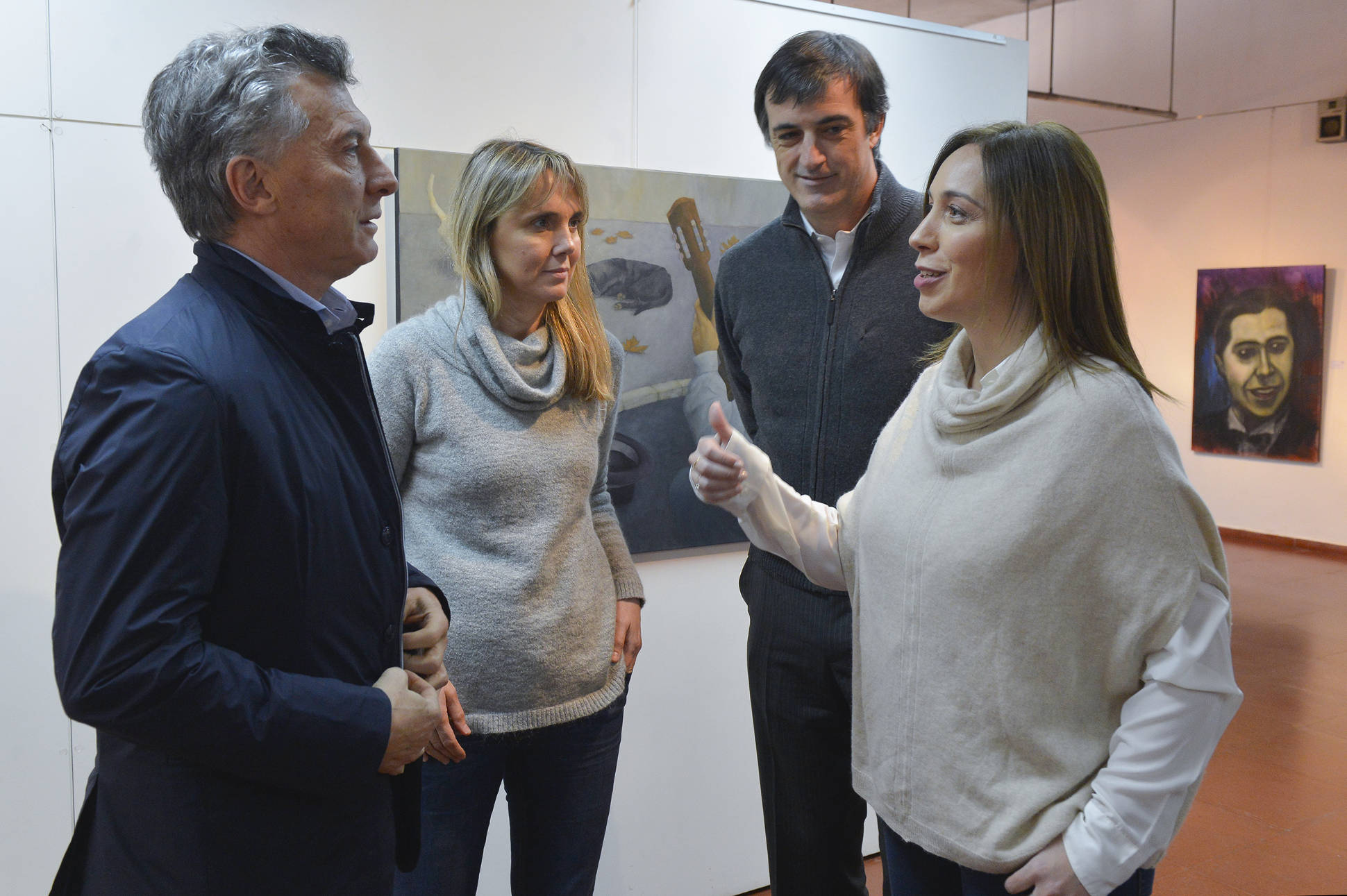 El Presidente se reunión con alumnos que utilizan el Boleto Estudiantil en provincia de Buenos Aires