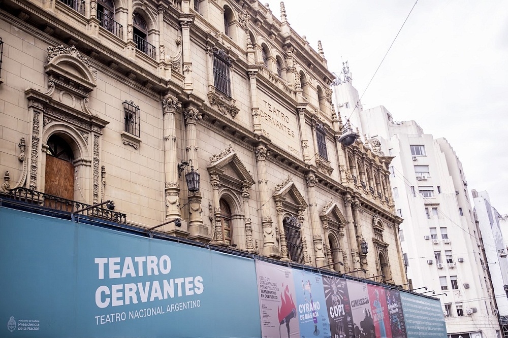 Comienza la Restauración del Teatro Nacional Cervantes