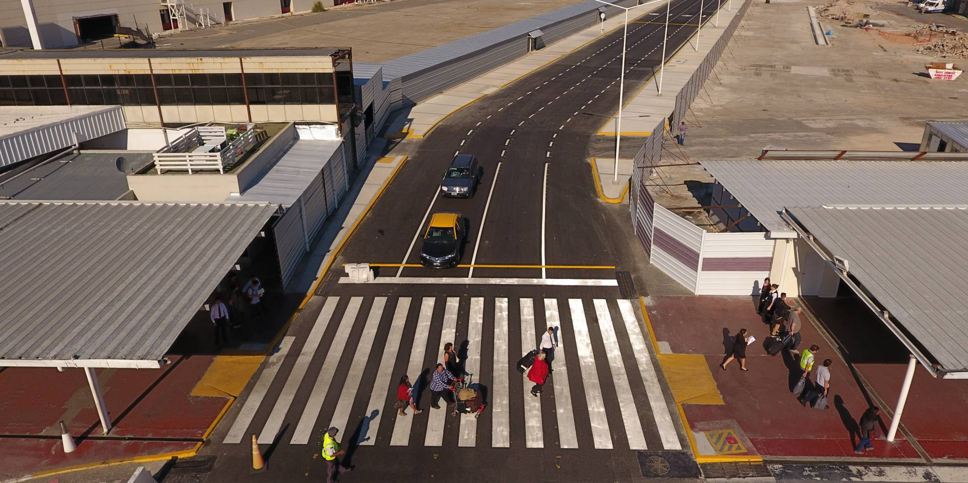 El Gobierno inauguró obras de modernización en el aeropuerto de Ezeiza