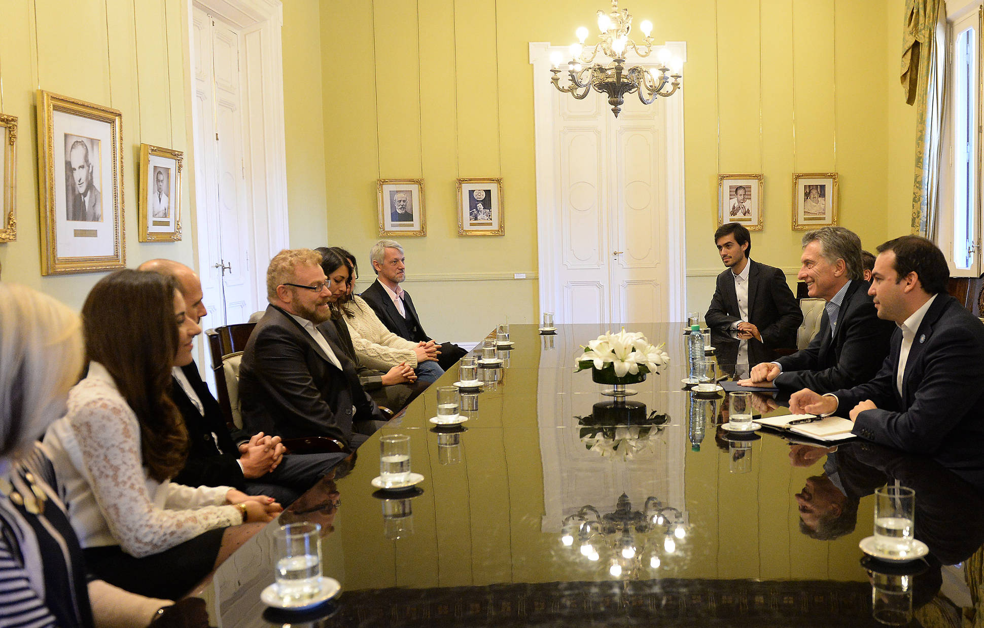 El presidente Macri recibió a investigador del Conicet que integra la Academia de Ciencias de Estados Unidos