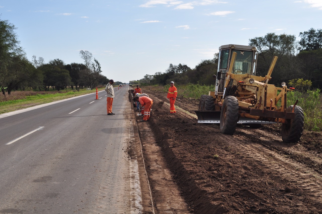 Continúa la renovación y el ensanche de la Ruta Nacional 11 