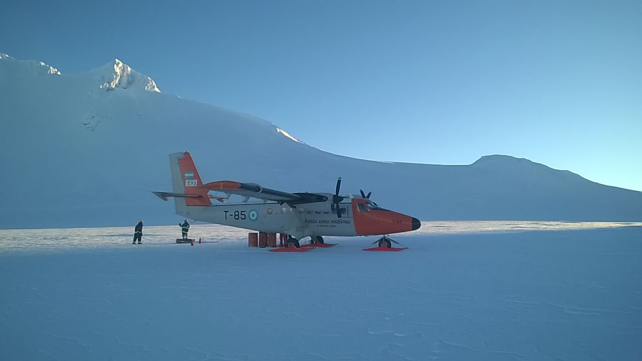 Evacuaron a marino que se accidentó en la base antártica Orcadas