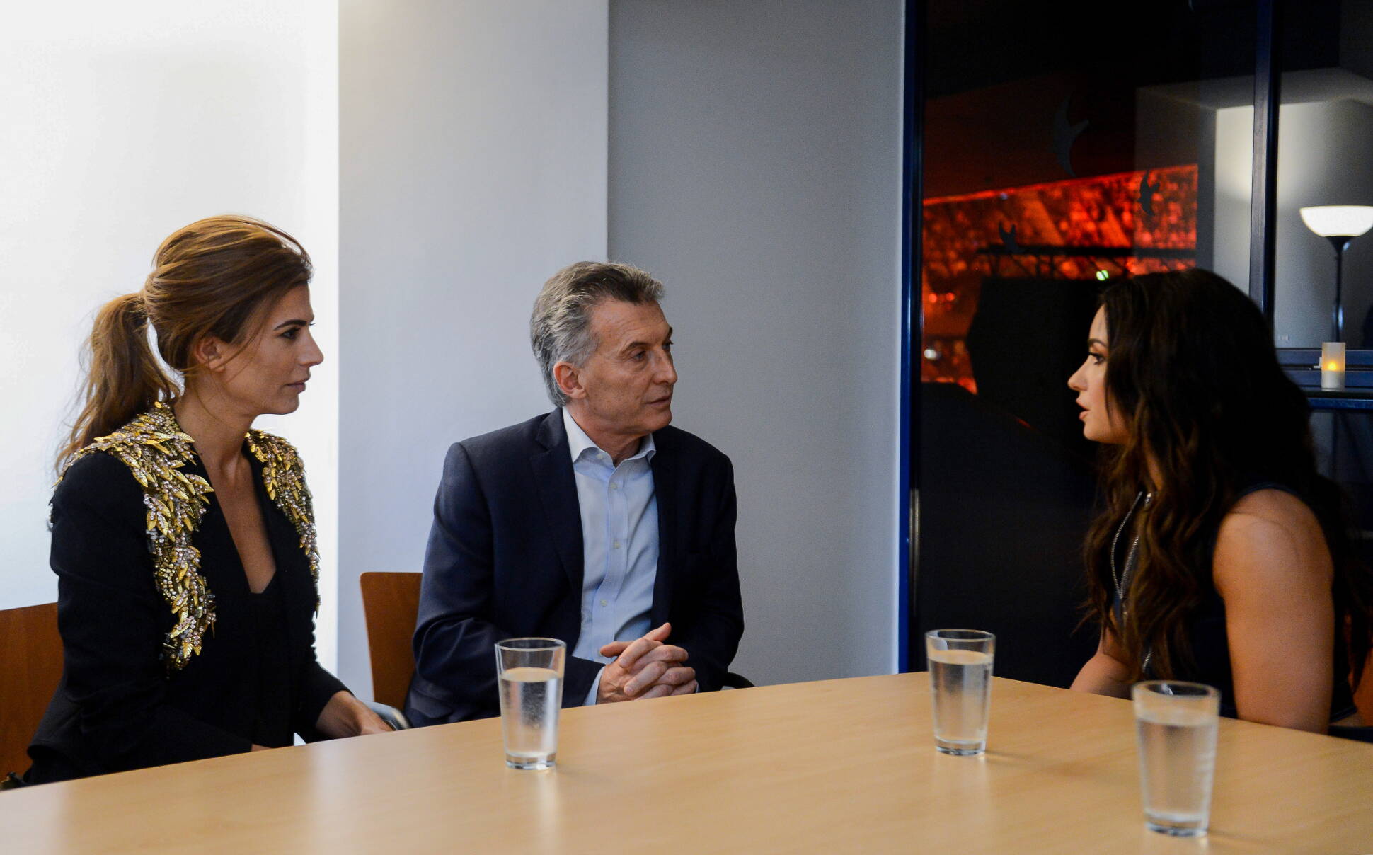 El presidente Mauricio Macri se reunió con la cantante Demi Lovato