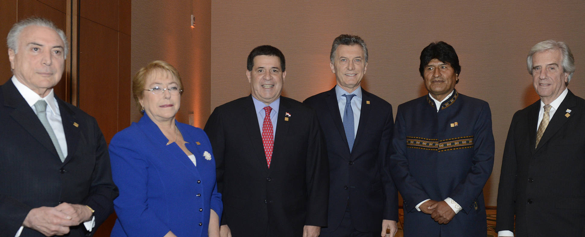 El Presidente llamó a los países del Mercosur a dar muestras al mundo del “valor de la integración”