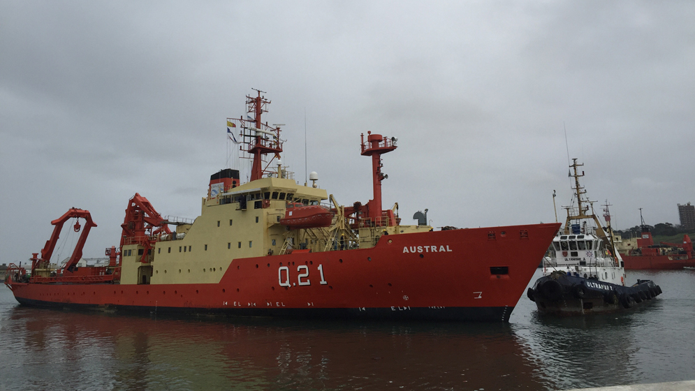Un nuevo buque del Conicet inicia su primera campaña de investigación