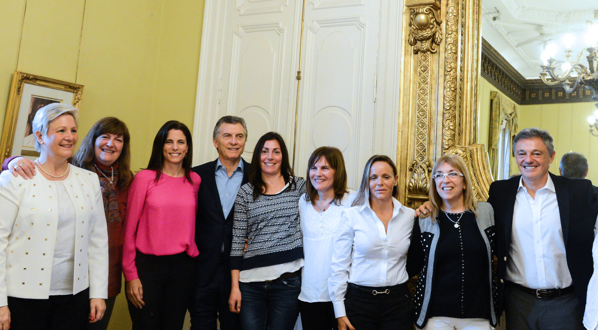 El Presidente recibió a mujeres que conducen PyMEs bonaerenses 