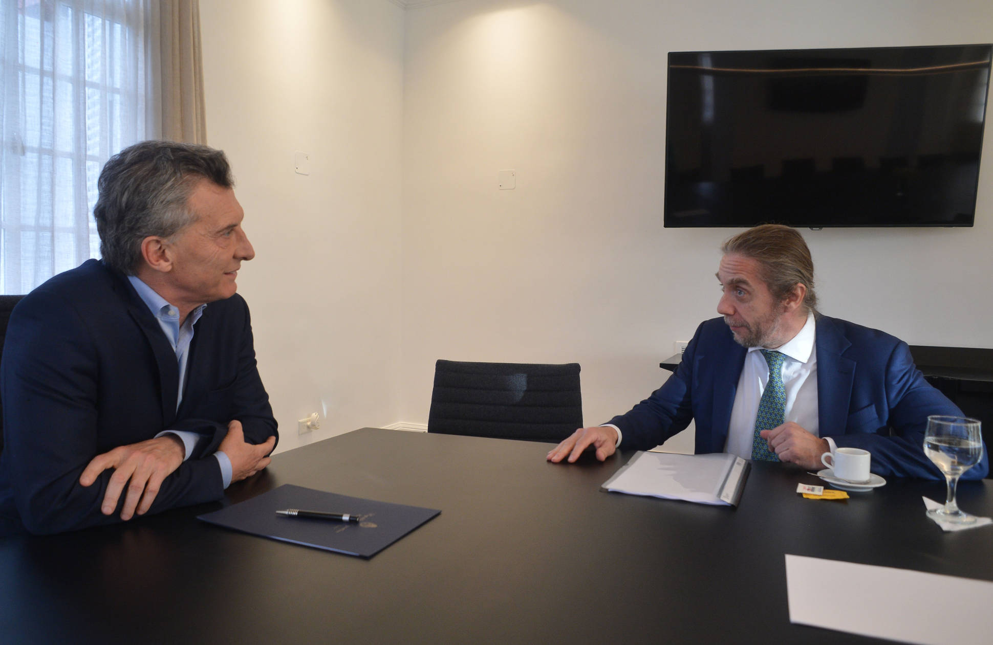 El presidente Macri recibió al fiscal Enrique Gavier