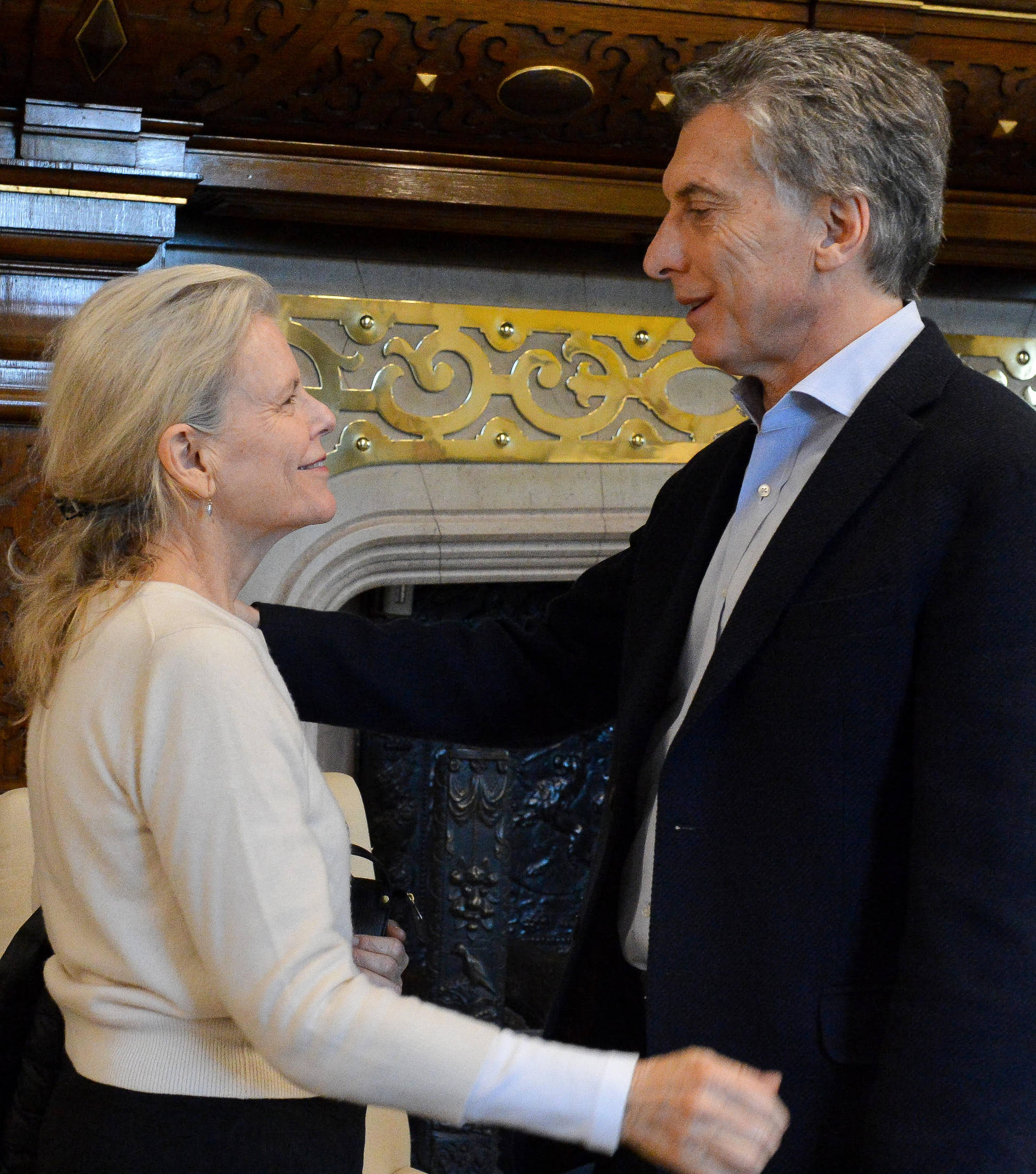 El Presidente recibió a la fundadora y titular de la fundación Conservation Land Trust