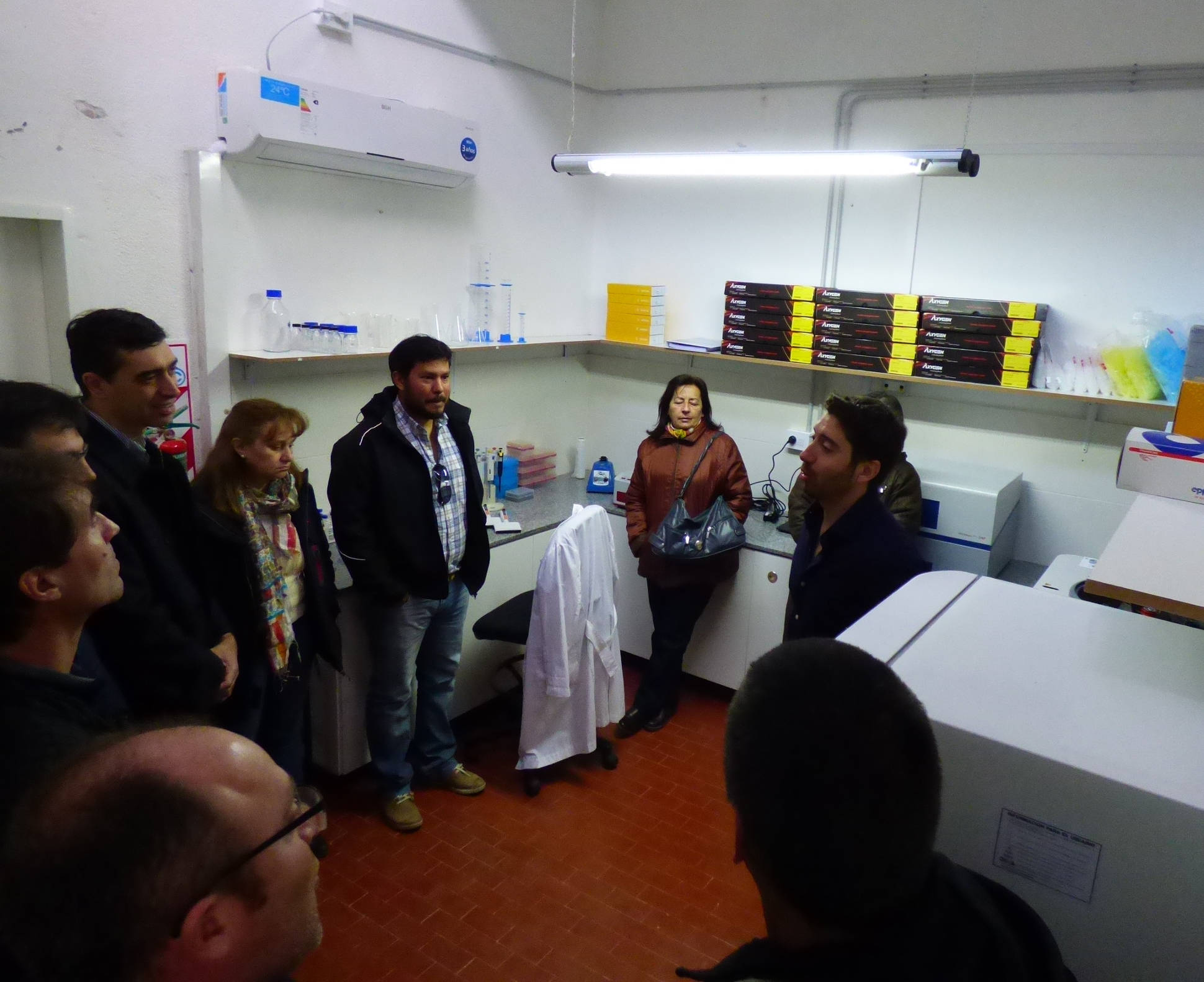 El Conicet inauguró un laboratorio en Bahía Blanca