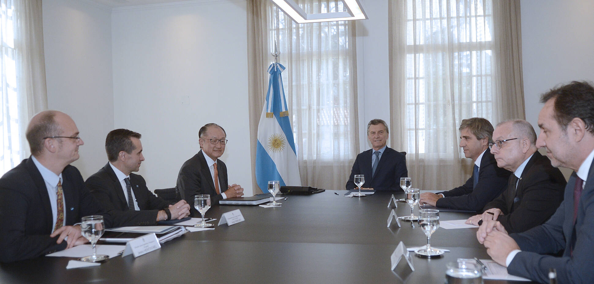 El Presidente recibió al titular del Banco Mundial