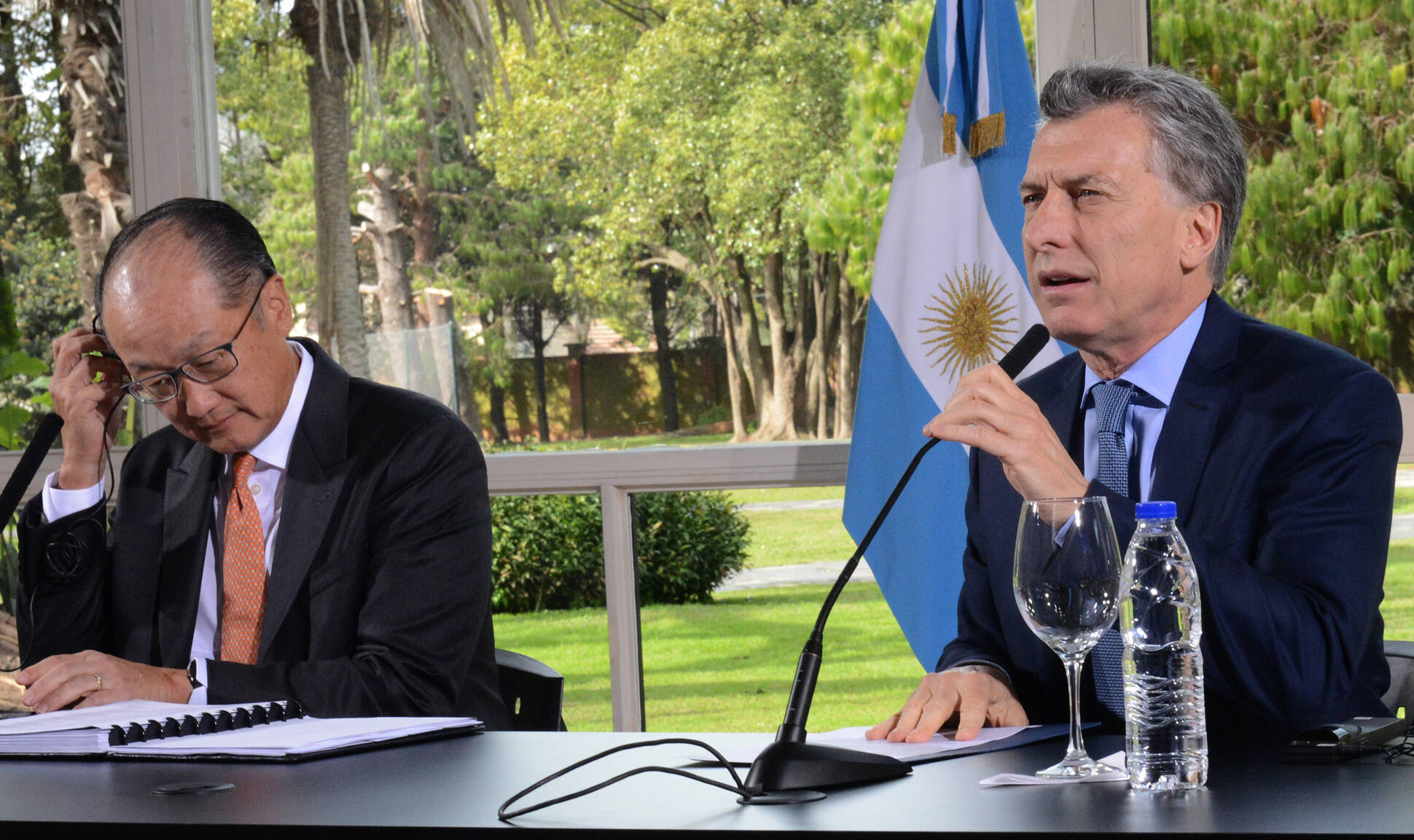 El Presidente recibió al titular del Banco Mundial