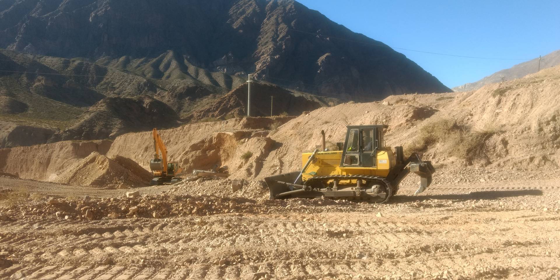 Comenzó en Mendoza la construcción del nuevo puente sobre el Arroyo Seco