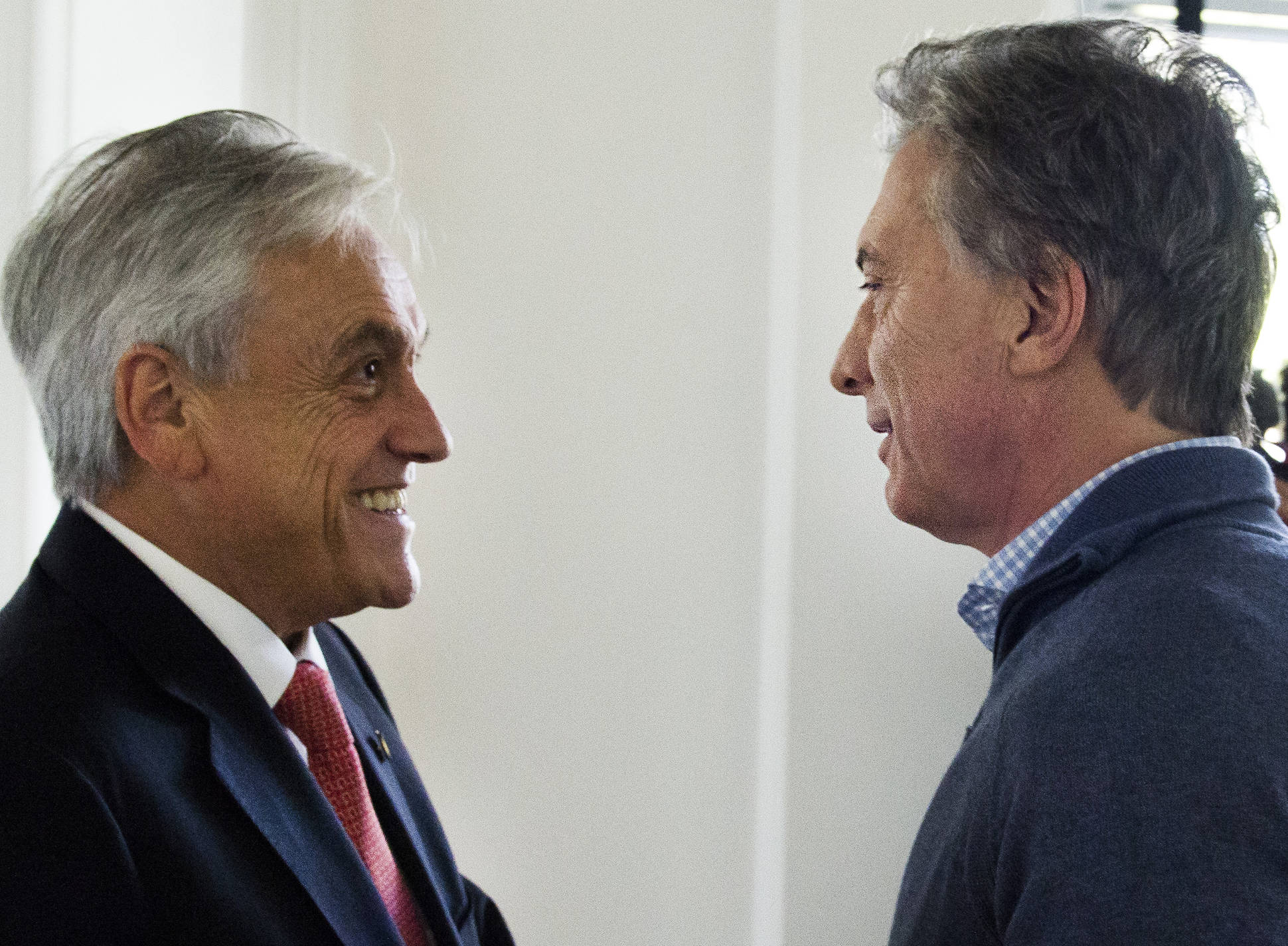 Macri recibió al ex mandatario chileno Sebastián Piñera