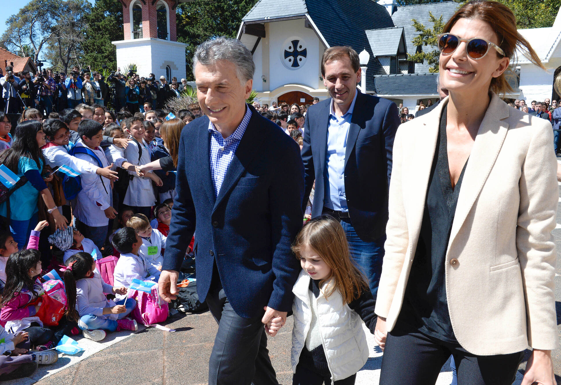 El Presidente encabezó el acto de reinauguración del parque temático República de los Niños