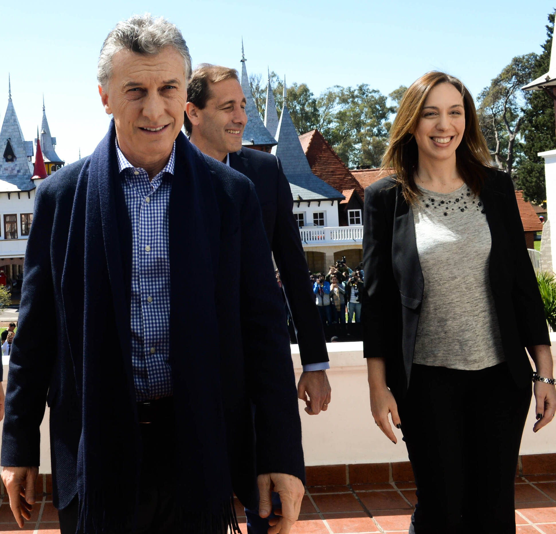 El Presidente encabezó el acto de reinauguración del parque temático República de los Niños