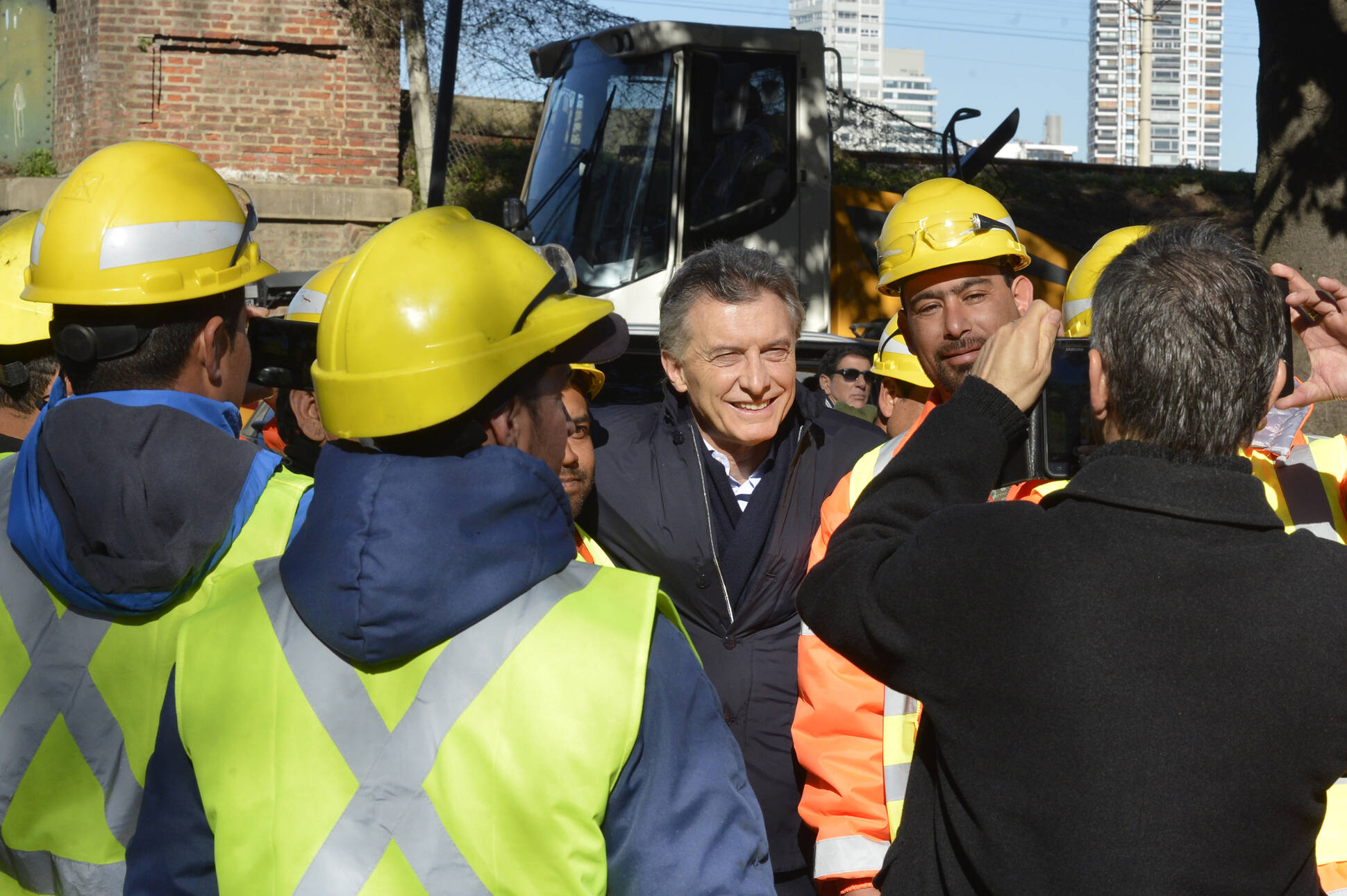 El Presidente presentó el inicio de las obras del viaducto del Ferrocarril Mitre