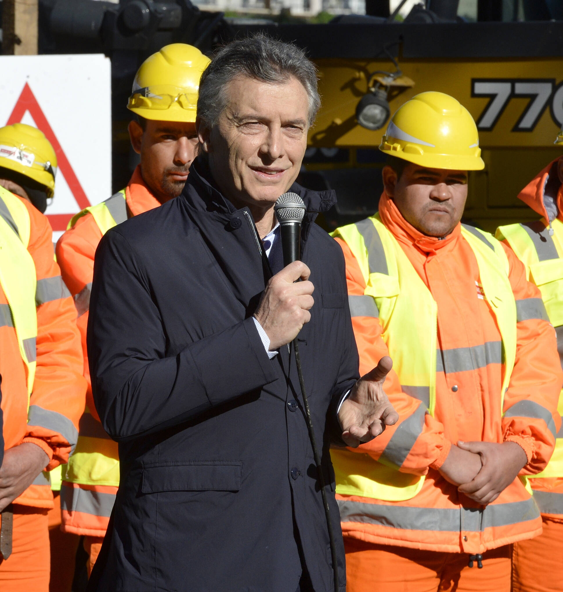 El Presidente presentó el inicio de las obras del viaducto del Ferrocarril Mitre