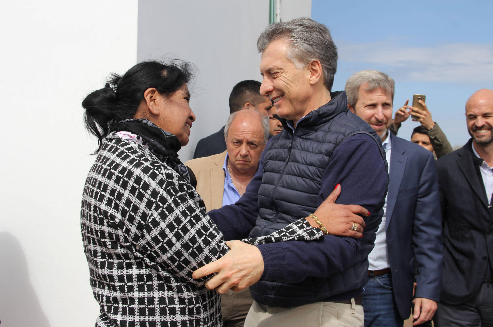 El Presidente inauguró un hogar para adultas mayores en Santiago del Estero