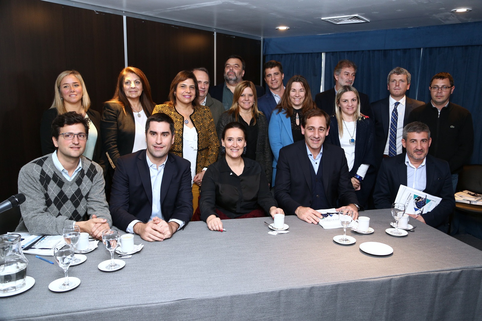 Michetti firmó convenios de colaboración recíproca en La Plata