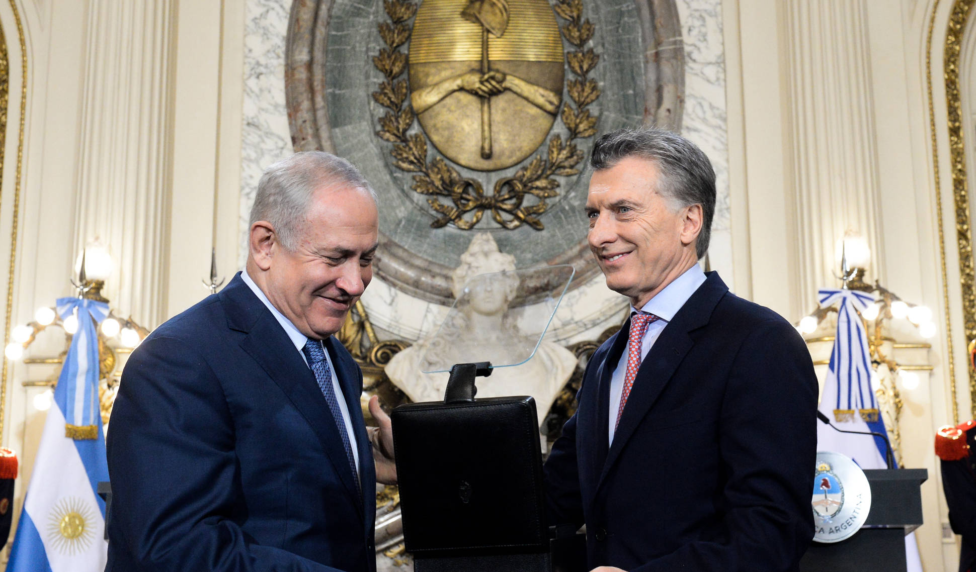 Mauricio Macri recibió al primer ministro de Israel