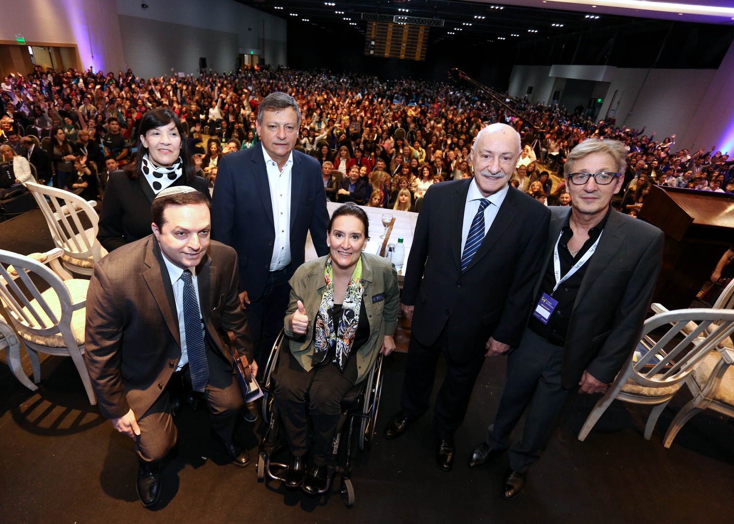 Michetti en el 4º Congreso Internacional sobre Discapacidad