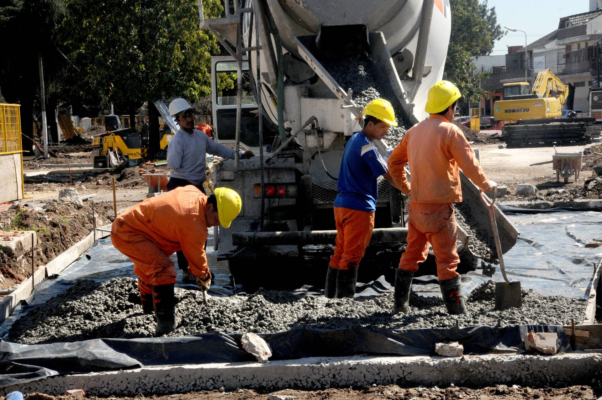 Avanzan mejoras urbanas en partido bonaerense de Tres de Febrero