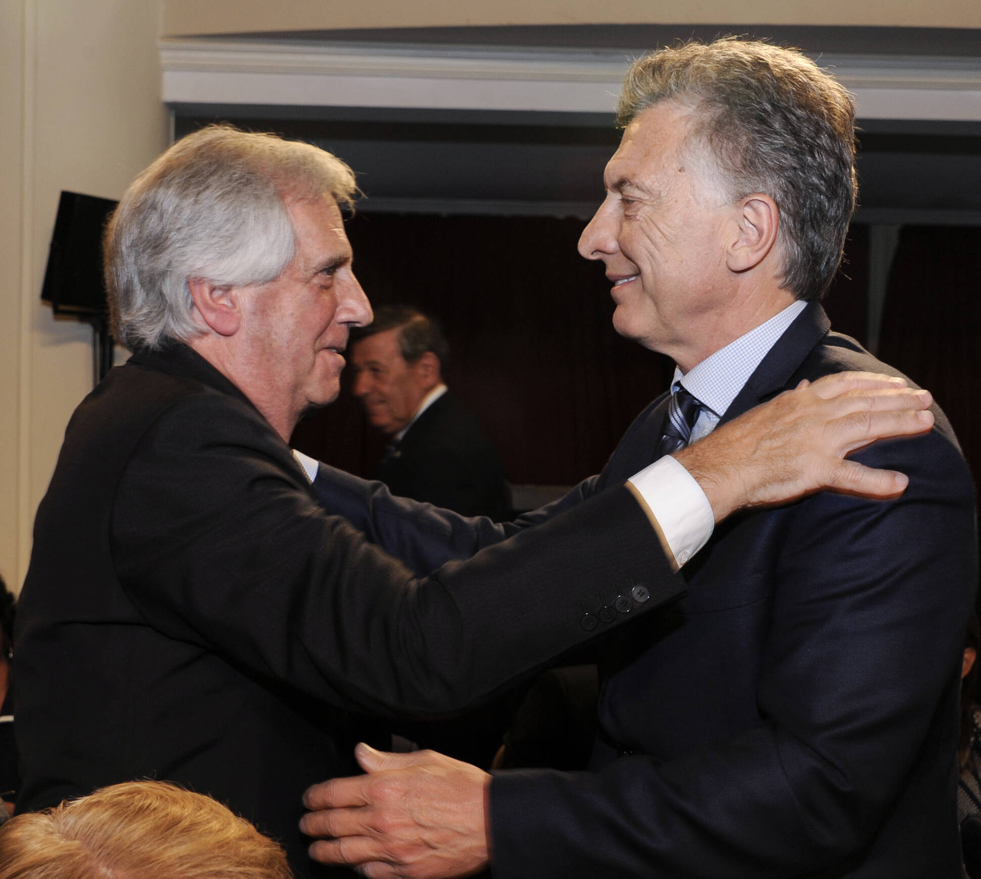 Macri asistió a la apertura de la Conferencia Mundial sobre Enfermedades No Transmisibles en Uruguay