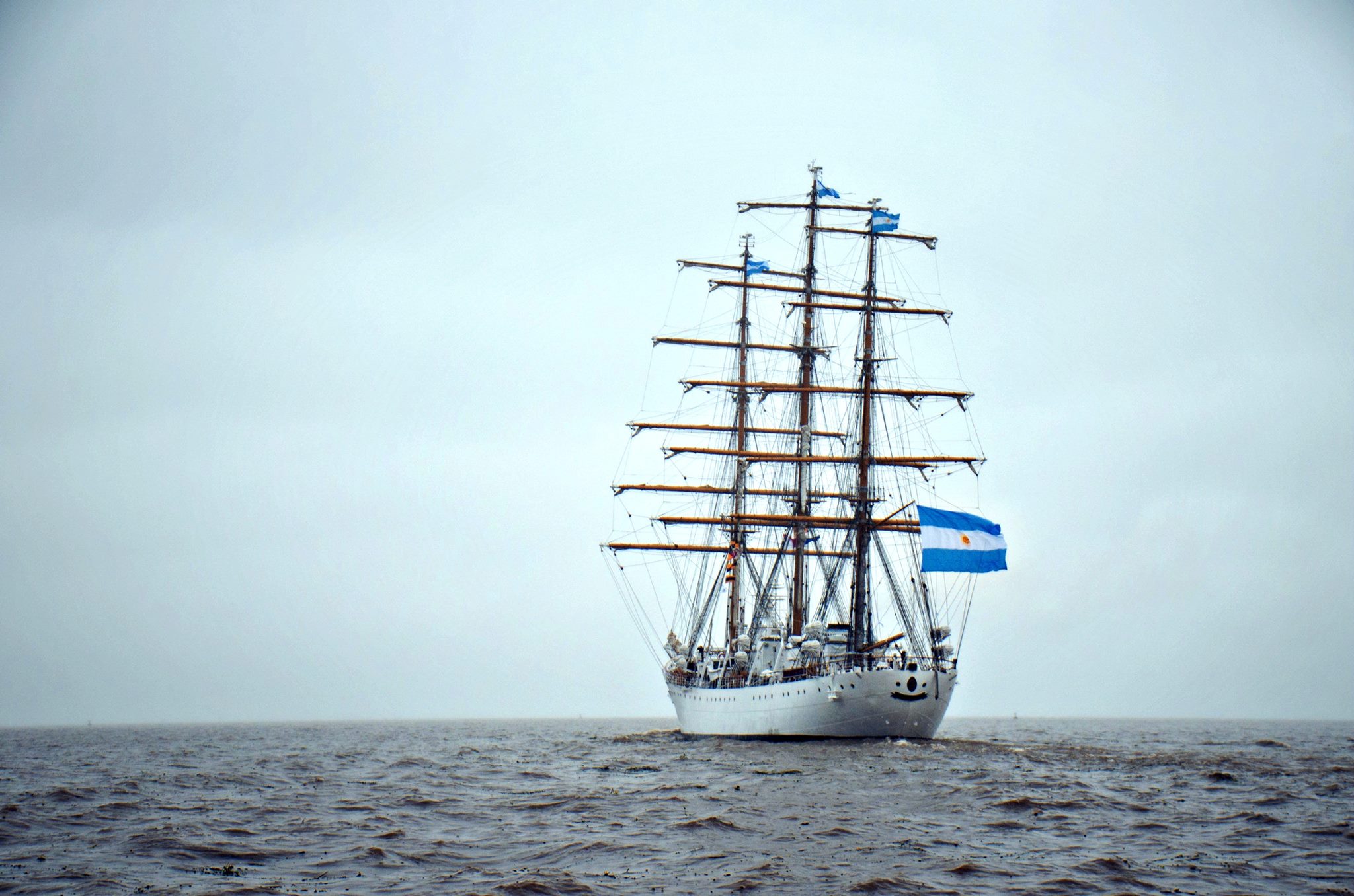 La Fragata Libertad se prepara para participar de Velas Latinoamérica 2018