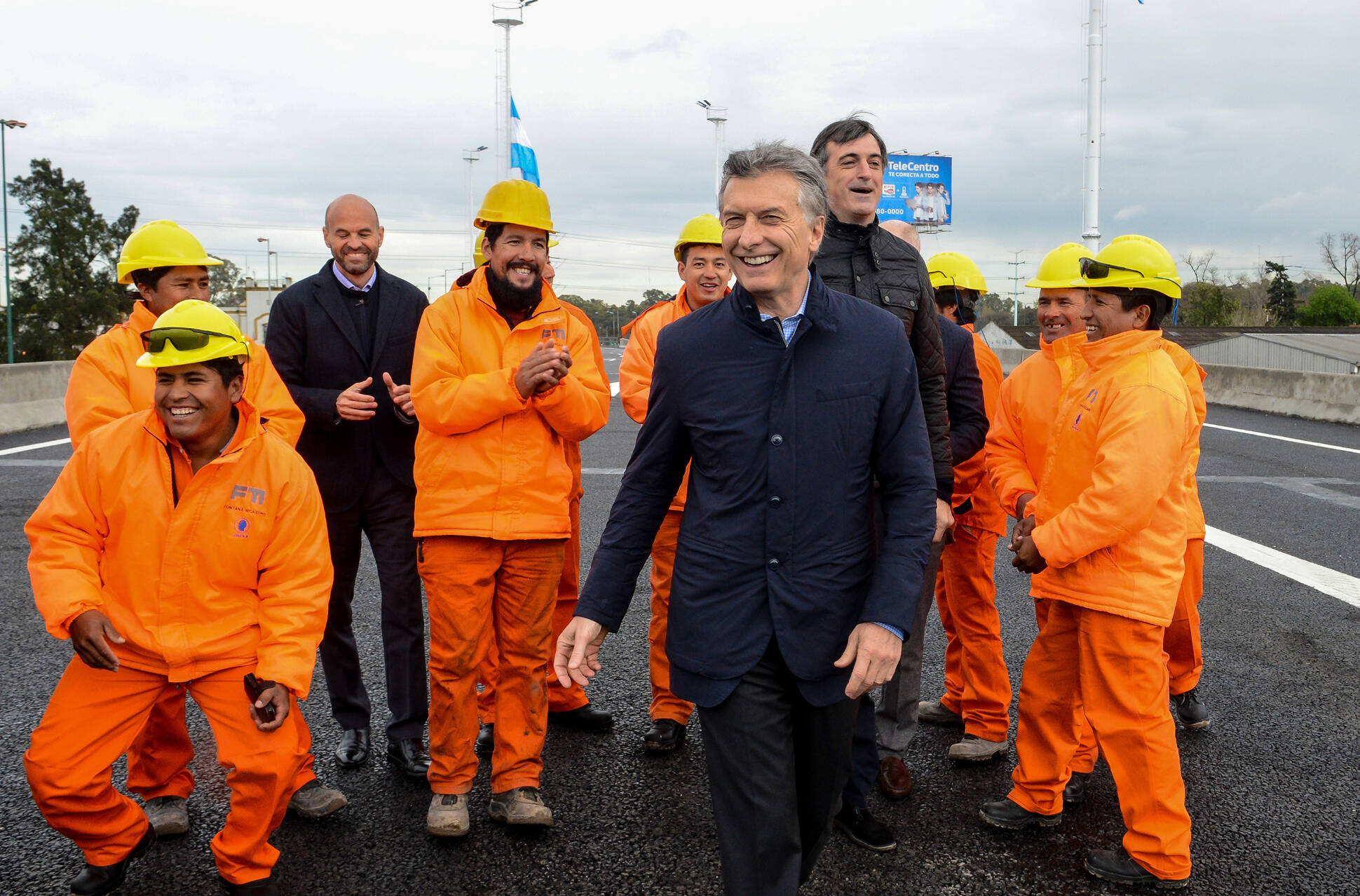 Macri inauguró el tramo final del viaducto de Puente La Noria
