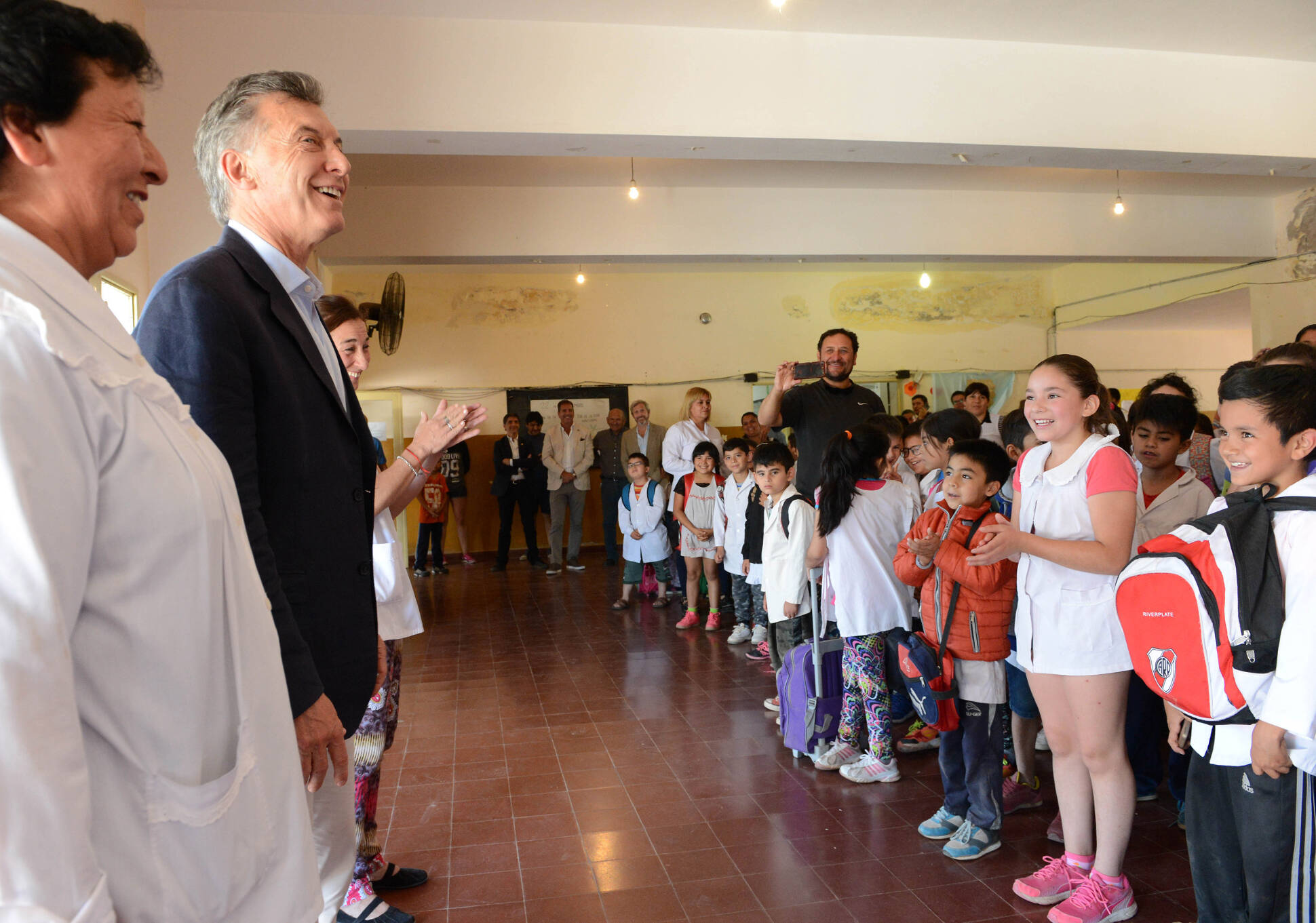 El presidente Macri visitó un pueblo histórico de La Rioja