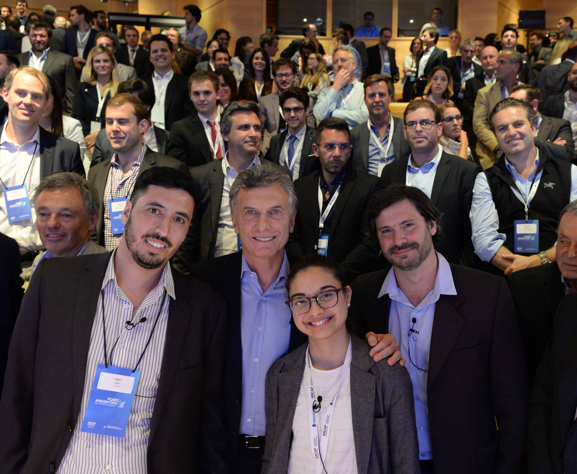 Macri, con emprendedores: No renuncien a sus sueños y sigan apostando por el país