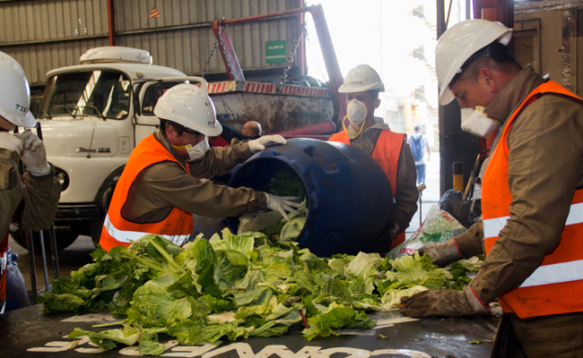Especialistas del INTI diseñaron plan para reducir residuos en el Mercado Central