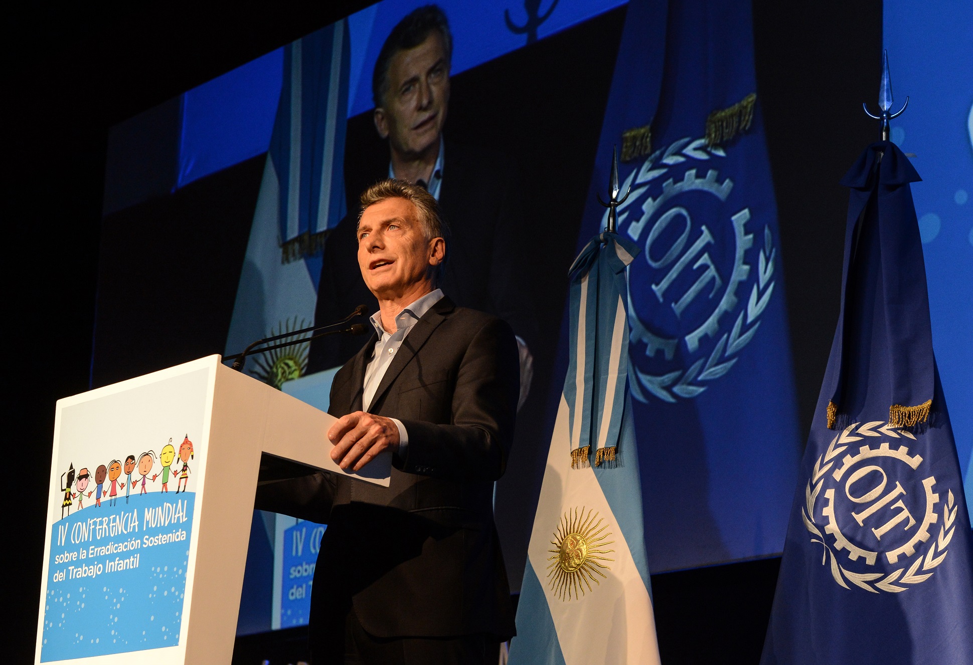 Macri ratificó el compromiso de la Argentina en la lucha para erradicar el trabajo infantil