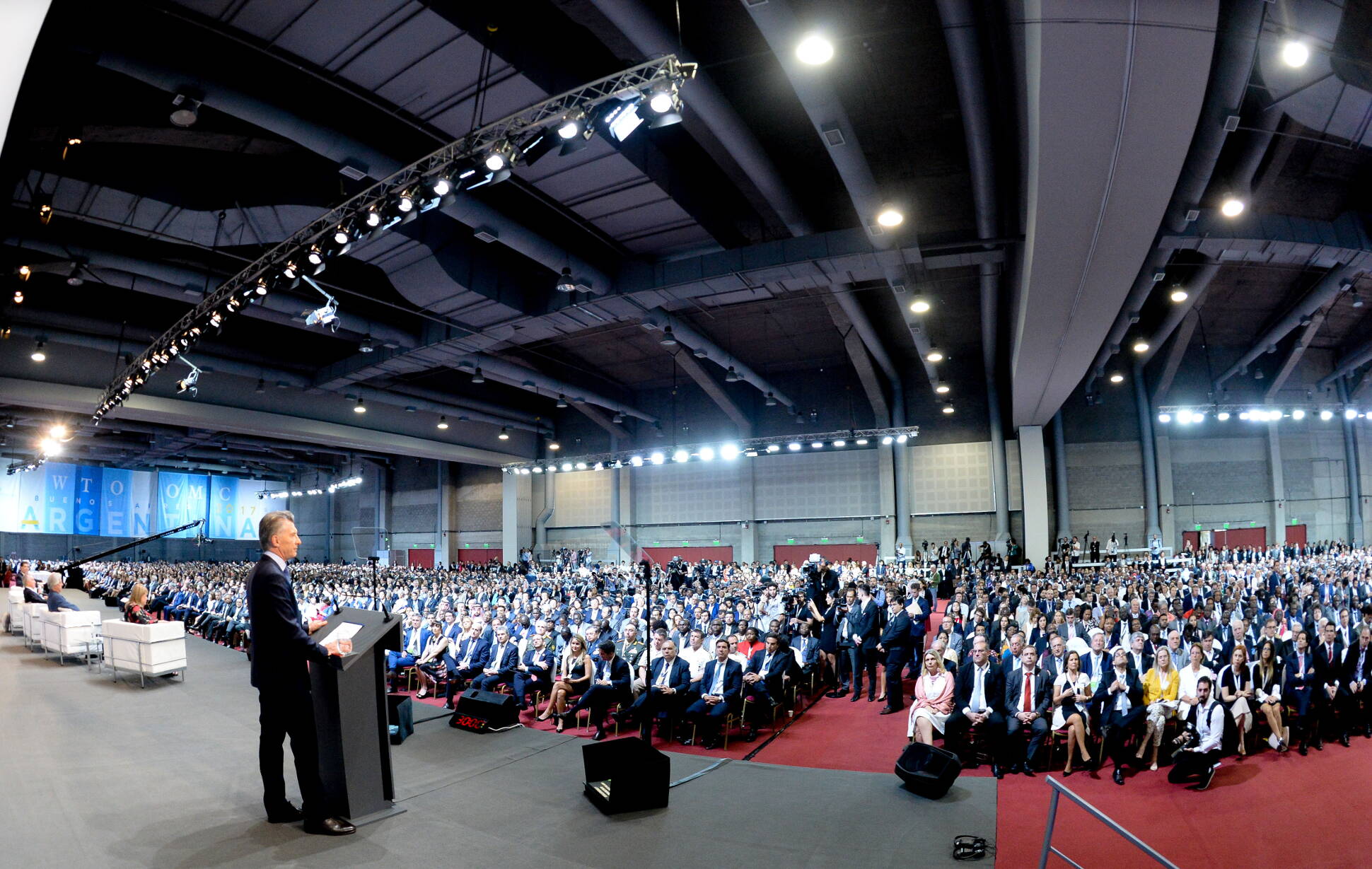 El Presidente inauguró la XI Conferencia Ministerial de la OMC