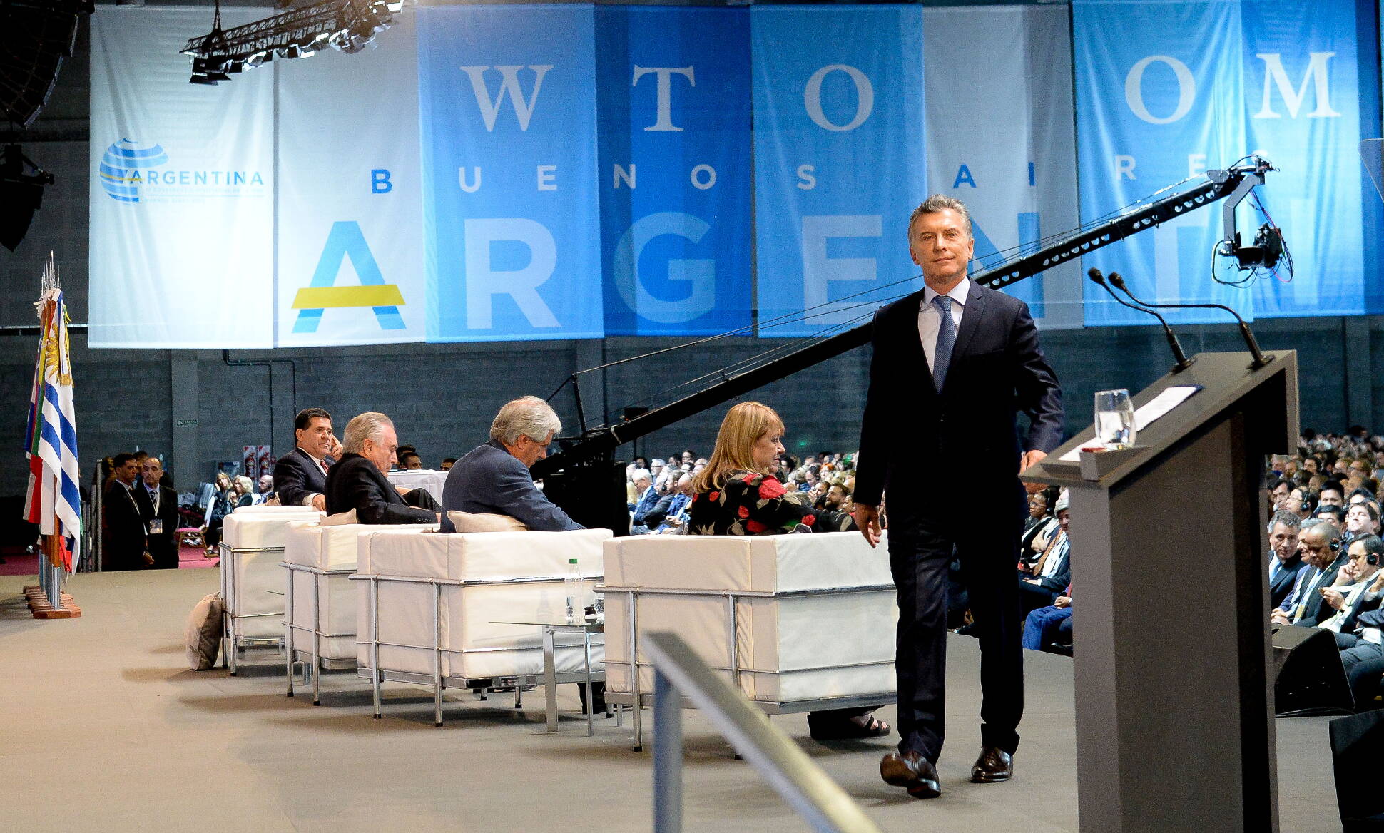 El Presidente inauguró la XI Conferencia Ministerial de la OMC
