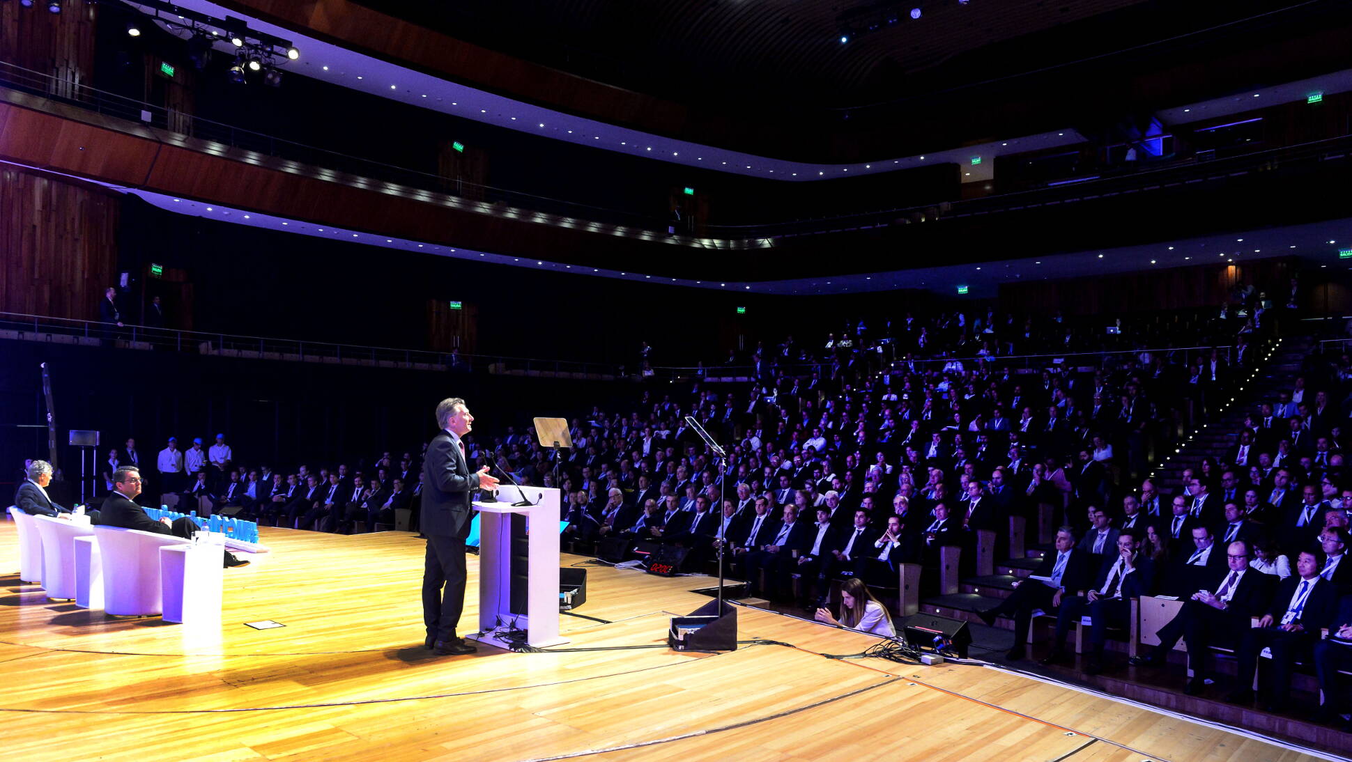 El Presidente inauguró el Foro Empresarial de la 11° Conferencia Ministerial de la OMC